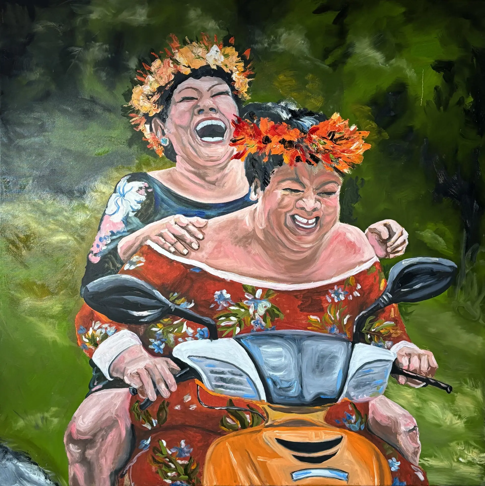 Gemälde Bliss von Saskia Thurner